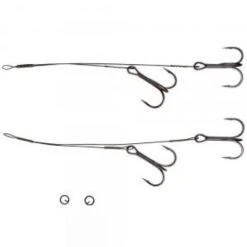 Savage Gear Black Coated Double Stingers